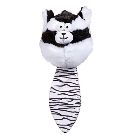 ZANIES Zanies ZA5209 22 Funny Furry Fatties Dog Toy - Skunk - One Size ZA5209 22